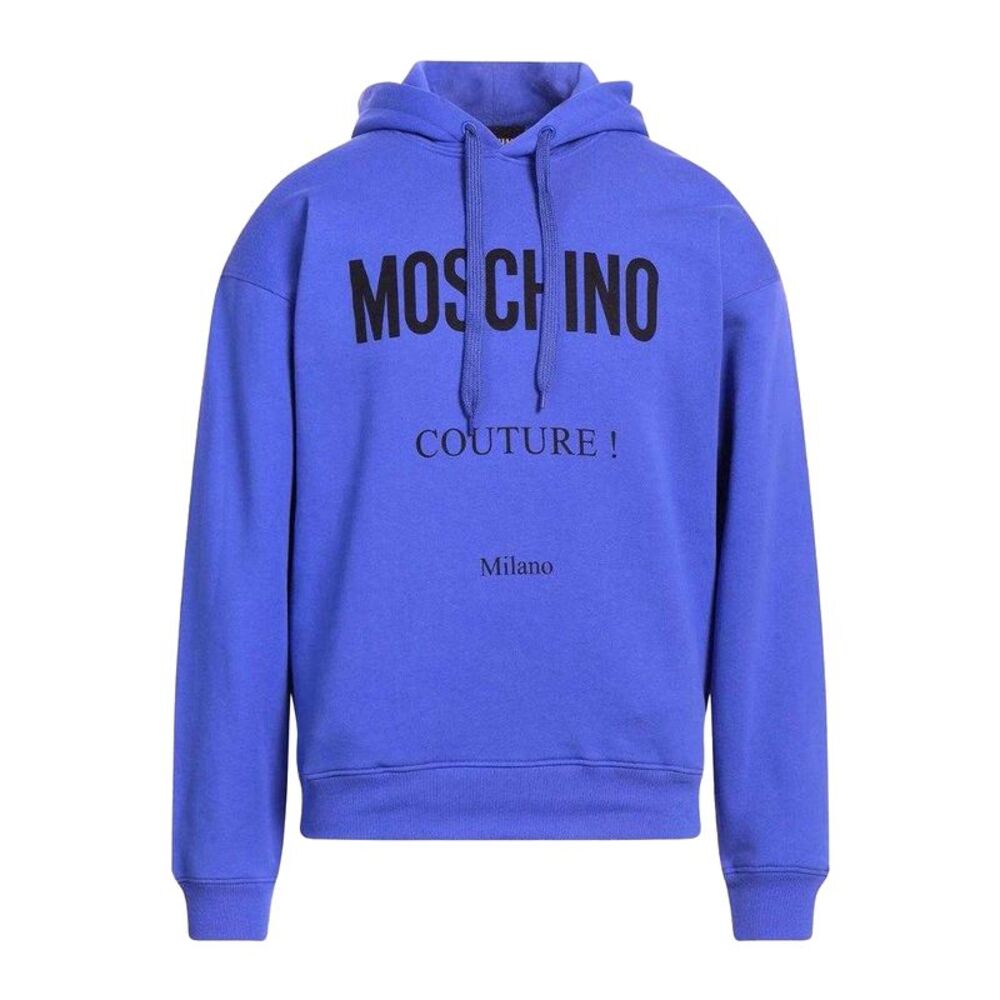 Moschino Mens Couture Milano Hoodie / Blue